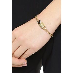 Marc Jacobs Enamel Lock In Bracelet